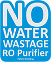No Water Wastage RO Purifier - Kent